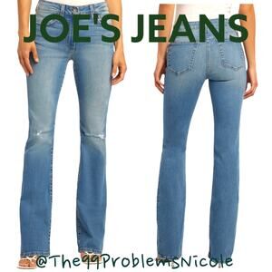Joe's High Rise Curvy Bootcut
Distressed Jeans sz 27